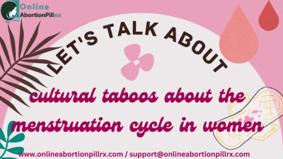 What are cultural taboos about the menstruation cy