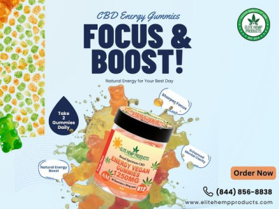 CBD Energy Gummies for Focus &amp; Daily Boost