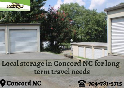 Local storage in Concord NC