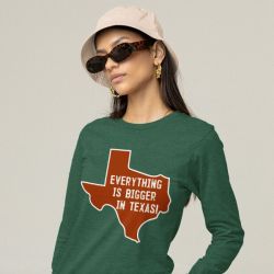 Texas Graphic Long Sleeve T-Shirt